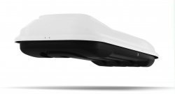 20 999 р. Багажный бокс YUAGO Cosmo 210 (485 л/2180x730x300 мм, тиснение) на крышу   (Белый цвет)  с доставкой в г. Калуга. Увеличить фотографию 2