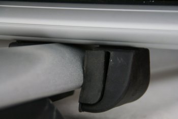 1 599 р. Комплект поперечин для рейлингов АвтоТК v1 Chevrolet Captiva  дорестайлинг (2006-2011) (Цвет: чёрный (стальные), Длина: 1300мм)  с доставкой в г. Калуга. Увеличить фотографию 13