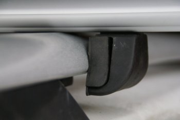 1 599 р. Комплект поперечин для рейлингов АвтоТК v1 Acura MDX YD2 дорестайлинг (2006-2009) (Цвет: чёрный (стальные), Длина: 1300мм)  с доставкой в г. Калуга. Увеличить фотографию 15