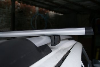 1 599 р. Комплект поперечин для рейлингов АвтоТК v1 Toyota RAV4 XA50 5 дв. дорестайлинг (2018-2024) (Цвет: чёрный (стальные), Длина: 1300мм)  с доставкой в г. Калуга. Увеличить фотографию 17