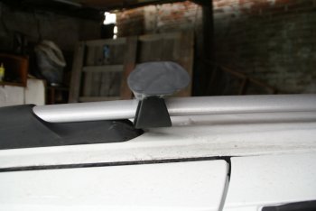 1 599 р. Комплект поперечин для рейлингов АвтоТК v1 Toyota RAV4 XA50 5 дв. дорестайлинг (2018-2024) (Цвет: чёрный (стальные), Длина: 1300мм)  с доставкой в г. Калуга. Увеличить фотографию 8