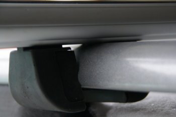 1 599 р. Комплект поперечин для рейлингов АвтоТК v1 Acura MDX YD2 дорестайлинг (2006-2009) (Цвет: чёрный (стальные), Длина: 1300мм)  с доставкой в г. Калуга. Увеличить фотографию 12