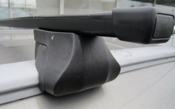 Комплект поперечин с крепежом для интегрированых рейлингов Integra Acura MDX YD2 дорестайлинг (2006-2009)  (Стальные поперечины 1200 мм)