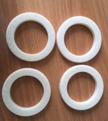 549 р. Пластиковое центровочное кольцо AutoTC (комплект 4 шт.) 75.1 x 106.1  Haval H9  1 (2017-2024)  с доставкой в г. Калуга. Увеличить фотографию 2