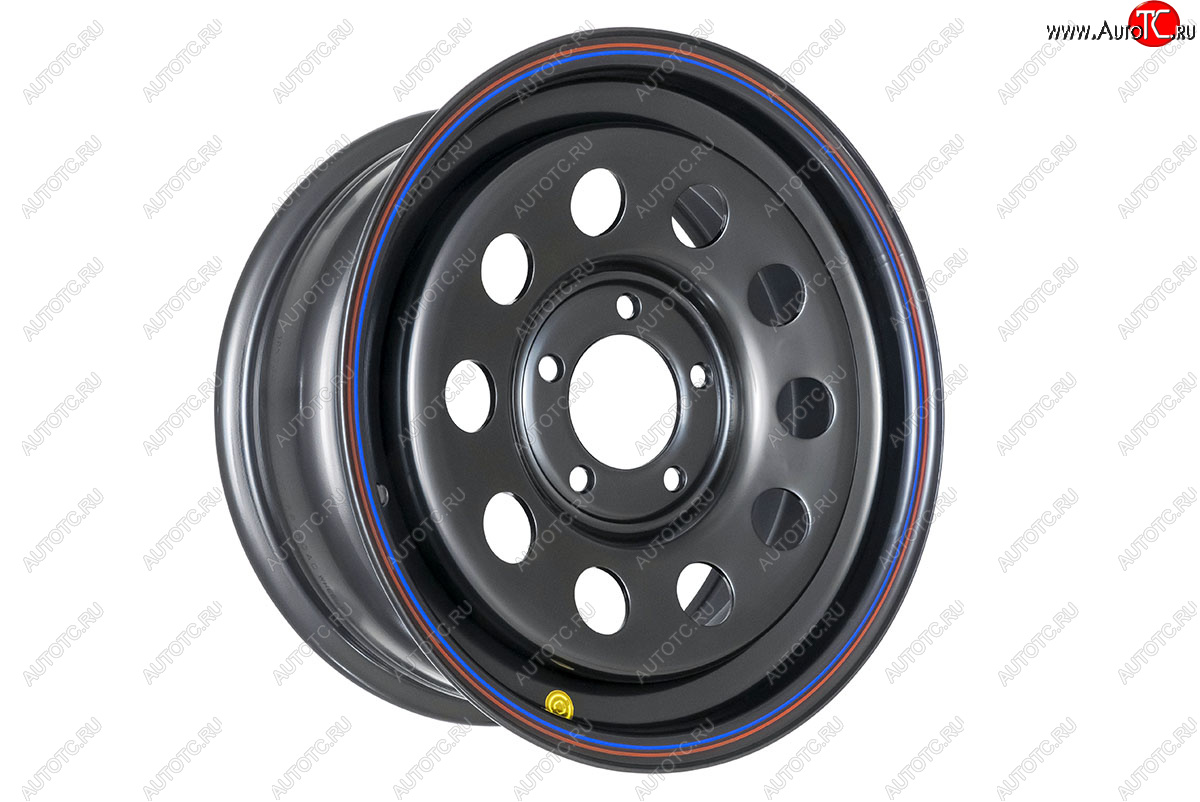 5 699 р. Штампованый диск OFF-ROAD Wheels (усиленный, круг) 7.0x16 BMW 3 серия E92 купе дорестайлинг (2005-2010) 5x120.0xDIA72.6xET35.0 (Цвет: черный)