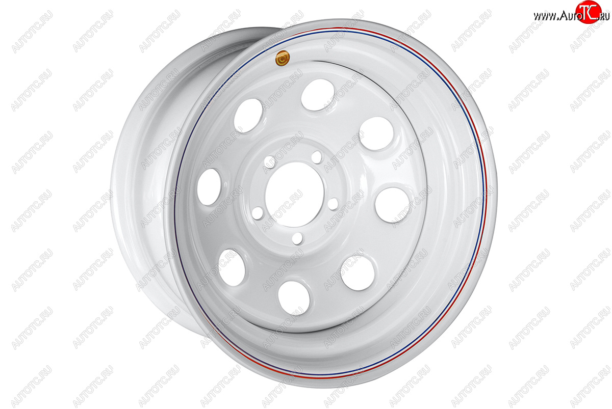 4 799 р. Штампованый диск OFF-ROAD Wheels (усиленный, круг) 8.0x16   (Цвет: белый)  с доставкой в г. Калуга