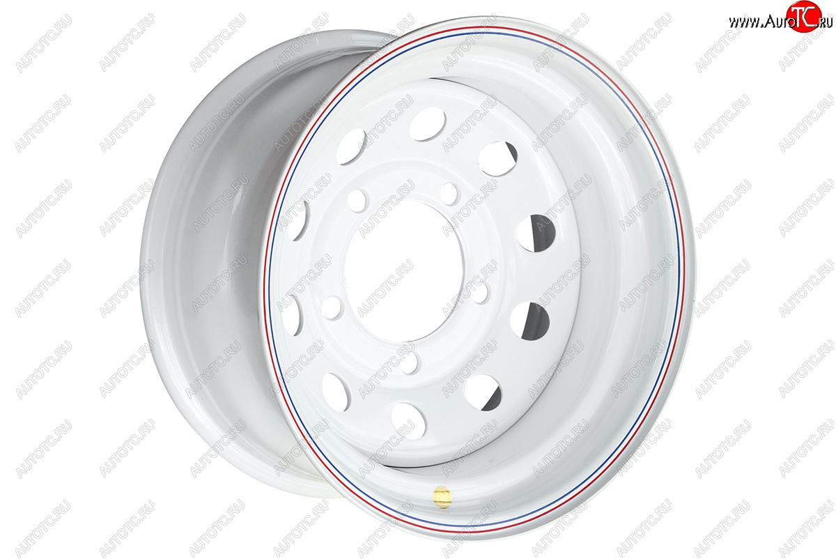 4 499 р. Штампованый диск OFF-ROAD Wheels (усиленный, круг) 8.0x16   (Цвет: белый)  с доставкой в г. Калуга
