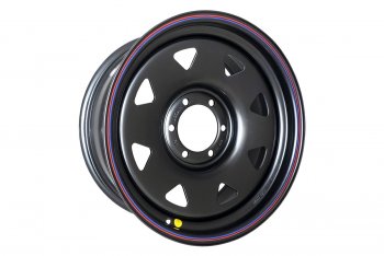 Штампованый диск OFF-ROAD Wheels (стальной усиленный, треугольник - черный). 8.0 x 18 Opel Frontera (1998-2004) 6x139.7xDIA110.0xET15.0