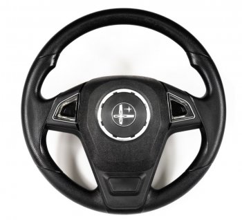 2 559 р. Рулевое колесо Барс Премиум (Ø360)  Лада Ока 1111 (1988-2008) (Цвет: черный)  с доставкой в г. Калуга. Увеличить фотографию 1