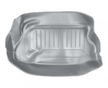 1 669 р. Коврик в багажник Norplast  Лада Ока 1111 (1988-2008) (Серый)  с доставкой в г. Калуга. Увеличить фотографию 1