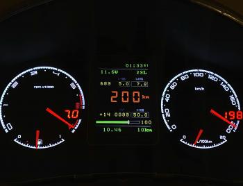 13 999 р. Приборная панель Flash X5 Лада Калина 1118 седан (2004-2013)  с доставкой в г. Калуга. Увеличить фотографию 2