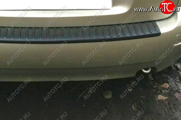 499 р. Защитная накладка заднего бампера Тюн-Авто  Лада Калина  1118 седан (2004-2013)  с доставкой в г. Калуга