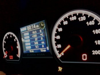 11 999 р. Приборная панель Flash x104 Лада Калина 1118 седан (2004-2013)  с доставкой в г. Калуга. Увеличить фотографию 5