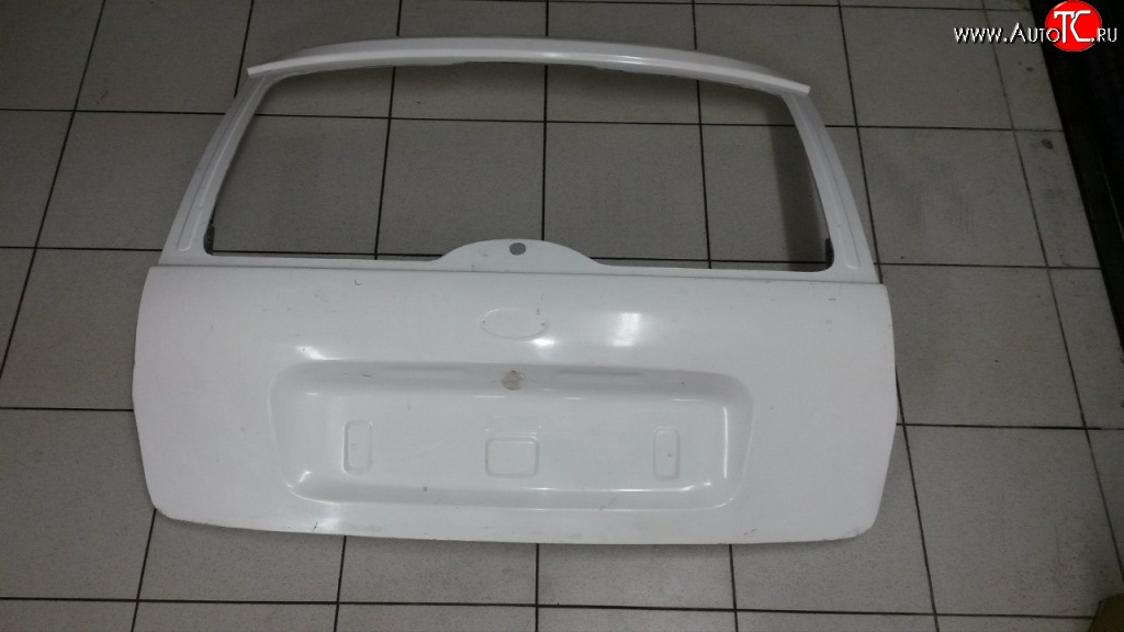 9 749 р. Стеклопластиковая крышка багажника DK Лада Калина 1119 хэтчбек (2004-2013) (Неокрашенная)  с доставкой в г. Калуга