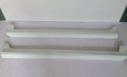 2 499 р. Пороги накладки Lex Лада Калина 1119 хэтчбек (2004-2013) (Неокрашенные)  с доставкой в г. Калуга. Увеличить фотографию 2