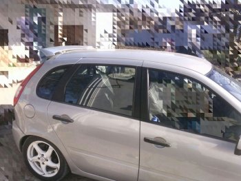 2 399 р. Верхний универсальный спойлер Альбатрос Hyundai Getz TB хэтчбэк 5 дв. рестайлинг (2005-2010) (С белым стоп-сигналом, Неокрашенный)  с доставкой в г. Калуга. Увеличить фотографию 12