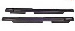 549 р. Пороги накладки Speed v2 Лада 2107 (1982-2012) (Неокрашенные)  с доставкой в г. Калуга. Увеличить фотографию 1