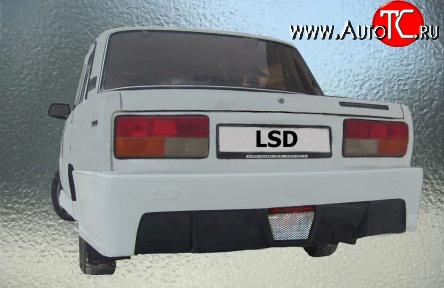 7 349 р. Задний бампер LSD Лада 2106 (1975-2005) (Неокрашенный)  с доставкой в г. Калуга