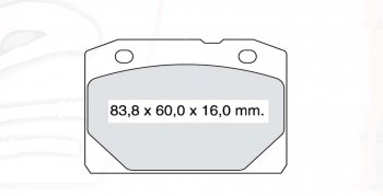 599 р. Колодка переднего дискового тормоза DAFMI (SM)  Лада 2101 - 2107  с доставкой в г. Калуга. Увеличить фотографию 2