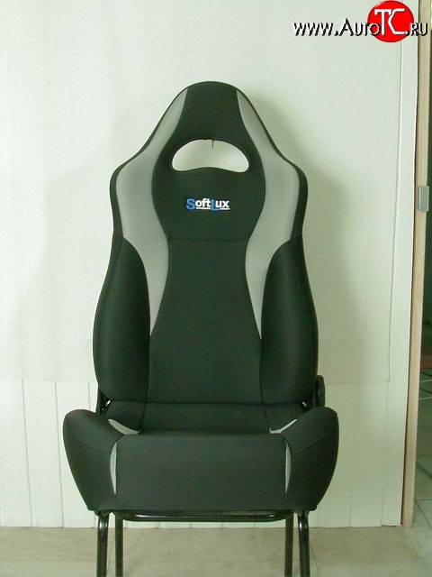 15 799 р. Комплект передних сидений SoftLux  Лада 2101 - тарзан 3 (Цвет: чёрный с чёрными вставками)  с доставкой в г. Калуга