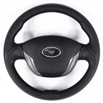 3 289 р. Рулевое колесо Grand Turbo (Ø360 мм) Лада нива 4х4 2131 Урбан 5 дв. рестайлинг (2019-2021) (Карбон)  с доставкой в г. Калуга. Увеличить фотографию 3