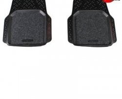Комплект передних универсальных ковриков в салон Aileron 2 шт. (полиуретан, покрытие Soft). Ford Escape 2 (2008-2012)