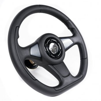 3 299 р. Рулевое колесо Sport Extrim Delux (Ø360 мм)  Лада 2108 - Надежда  2120 (Карбон)  с доставкой в г. Калуга. Увеличить фотографию 2