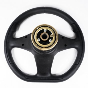 3 299 р. Рулевое колесо Sport Extrim Delux (Ø360 мм) Лада 2111 универсал (1998-2009) (Карбон)  с доставкой в г. Калуга. Увеличить фотографию 5