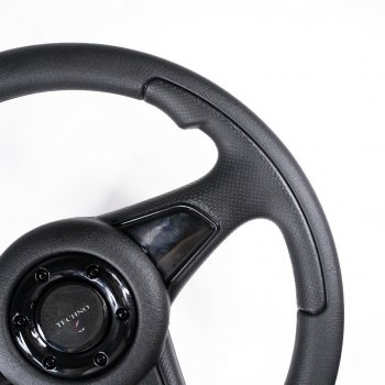 3 299 р. Рулевое колесо Sport Extrim Delux (Ø360 мм)  Лада 2108 - Надежда  2120 (Черный)  с доставкой в г. Калуга. Увеличить фотографию 5