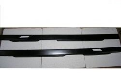 699 р. Пороги накладки Лапша с сеткой  Лада 2109 (1987-2004) (Неокрашенные)  с доставкой в г. Калуга. Увеличить фотографию 1