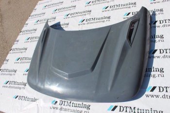 11 499 р. Стеклопластиковый капот DTM Лада 2110 седан (1995-2007) (Неокрашенный)  с доставкой в г. Калуга. Увеличить фотографию 1