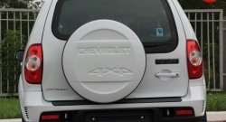 1 699 р. Чехол запасного колеса Chevrolet V4 Chevrolet Niva 2123 дорестайлинг (2002-2008) (Окрашенный)  с доставкой в г. Калуга. Увеличить фотографию 1