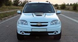 13 249 р. Стеклопластиковый капот DTM  Chevrolet Niva  2123 (2002-2020), Лада 2123 (Нива Шевроле) (2002-2021) (Неокрашенный)  с доставкой в г. Калуга. Увеличить фотографию 3
