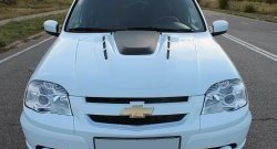 13 249 р. Стеклопластиковый капот DTM  Chevrolet Niva  2123 (2002-2020), Лада 2123 (Нива Шевроле) (2002-2021) (Неокрашенный)  с доставкой в г. Калуга. Увеличить фотографию 4
