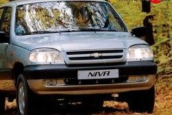3 289 р. Передний бампер Стандартный Chevrolet Niva 2123 дорестайлинг (2002-2008) (Окрашенный)  с доставкой в г. Калуга. Увеличить фотографию 1