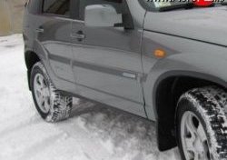 3 799 р. Пороги накладки Bertone Chevrolet Niva 2123 рестайлинг (2009-2020) (Неокрашенные)  с доставкой в г. Калуга. Увеличить фотографию 2
