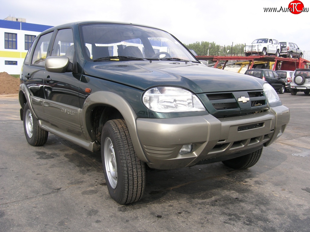 1 069 р. Комплект пластиковых порогов KURAJ V2 Chevrolet Niva 2123 дорестайлинг (2002-2008) (Неокрашенные)  с доставкой в г. Калуга