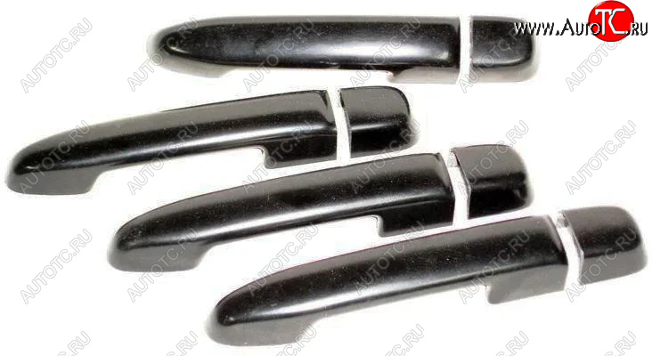 569 р. Накладки на ручки дверей KURAJ  Лада 2123 (Нива Шевроле) (2002-2008) (Неокрашенные)  с доставкой в г. Калуга