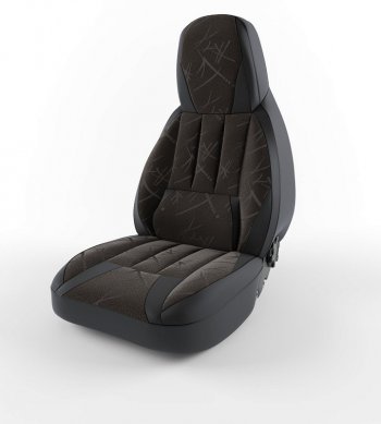 Чехлы для сидений (по 2012 год) Lord Autofashion Форсаж (экокожа) Chevrolet Niva 2123 дорестайлинг (2002-2008)