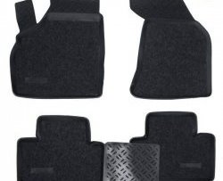 2 589 р. Комплект ковриков в салон Aileron 4 шт. (полиуретан, покрытие Soft)  Лада Приора ( 2170 седан,  2171 универсал,  2172 хэтчбек,  21728 купе) (2007-2018)  с доставкой в г. Калуга. Увеличить фотографию 1