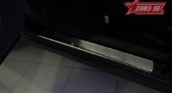 1 169 р. Накладки на внутренние пороги Souz-96 (без логотипа) Лада Приора 2170 седан дорестайлинг (2007-2014)  с доставкой в г. Калуга. Увеличить фотографию 1