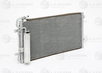6 999 р. Радиатор кондиционера LUZAR Лада Приора 21728 купе дорестайлинг (2010-2013)  с доставкой в г. Калуга. Увеличить фотографию 1