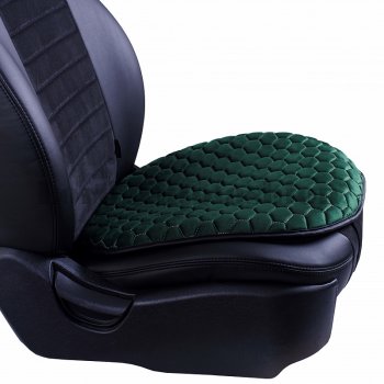 699 р. Подушка для сиденья универсальная Lord Autofashion Комфорт+ (велюр)   (Зелёный)  с доставкой в г. Калуга. Увеличить фотографию 2