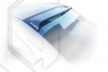 1 899 р. Козырёк заднего стекла CA-Plastiс  Лада Гранта  2190 седан (2011-2017) (Classic полупрозрачный)  с доставкой в г. Калуга. Увеличить фотографию 1