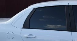 1 699 р. Накладки заднего ромбового стекла на автомобиль XALK  Лада Гранта  2190 седан (2011-2017) (Неокрашенные)  с доставкой в г. Калуга. Увеличить фотографию 1