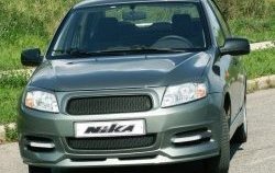 5 199 р. Передний бампер Nika-Sport Лада Гранта 2190 седан дорестайлинг (2011-2017) (Неокрашенный)  с доставкой в г. Калуга. Увеличить фотографию 2