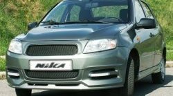 5 199 р. Передний бампер Nika-Sport Лада Гранта 2191 лифтбэк дорестайлинг  (2013-2017) (Неокрашенный)  с доставкой в г. Калуга. Увеличить фотографию 3