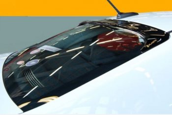 1 899 р. Козырёк заднего стекла CA-Plastiс  Лада Гранта  FL 2190 седан (2018-2024) (Classic полупрозрачный)  с доставкой в г. Калуга. Увеличить фотографию 1