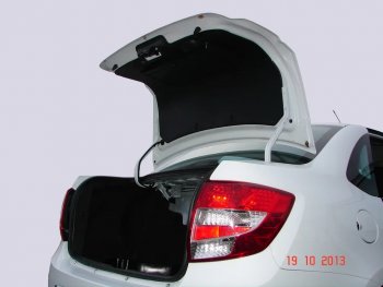 3 499 р. Обшивка крышки багажника для Кураж  Лада Гранта  FL 2190 седан (2018-2024)  с доставкой в г. Калуга. Увеличить фотографию 2