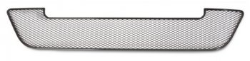 1 839 р. Сетка в воздухозаборник бампера Arbori (10 мм)  Лада Ларгус (2012-2021) (Черная)  с доставкой в г. Калуга. Увеличить фотографию 1